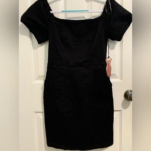 NWT Off Shoulder Medium Black Dress.